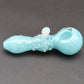 Friendly Octopus Glass Spoon Pipe 4"