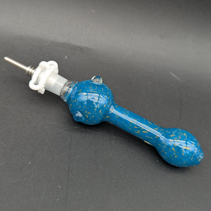 Fritted Glass Nectar Collector w/ Titanium Tip-Avernic Smoke Shop