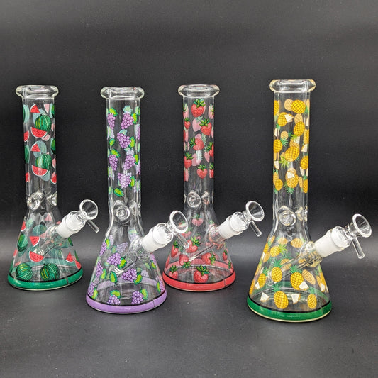 Fruit Series Beaker Bongs 10"