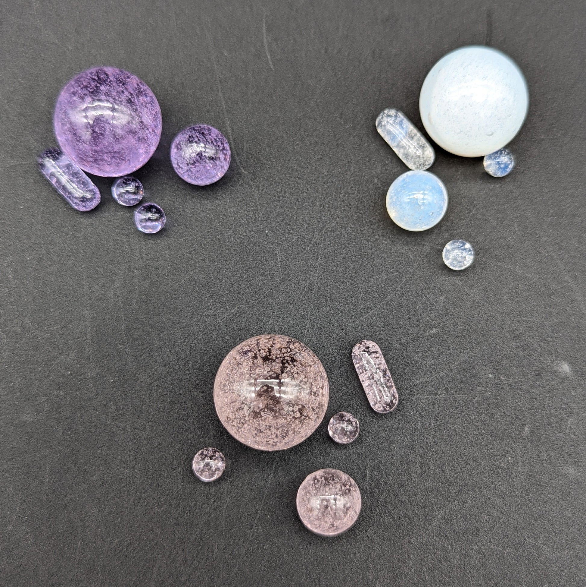 Full Color Speckled Terp Slurper Marble Set-Avernic Smoke Shop