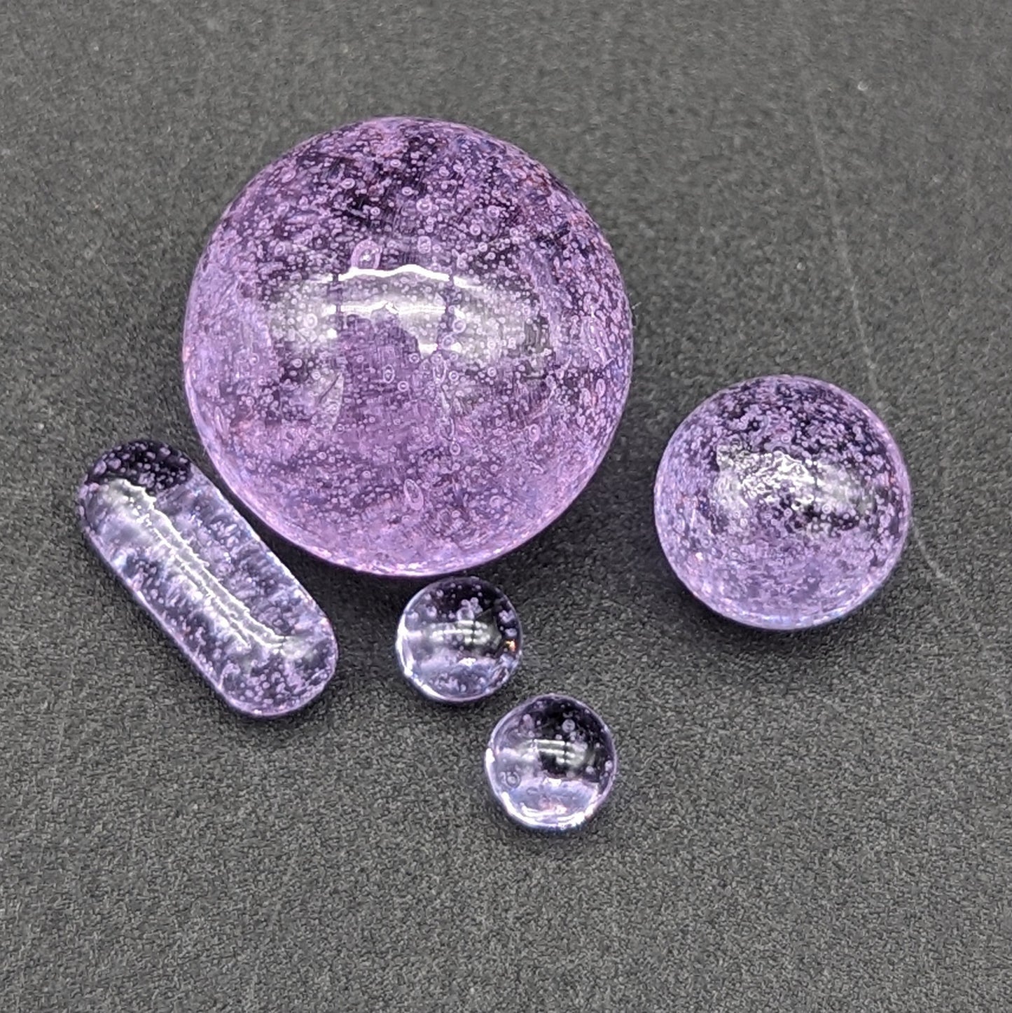 Full Color Speckled Terp Slurper Marble Set-Avernic Smoke Shop
