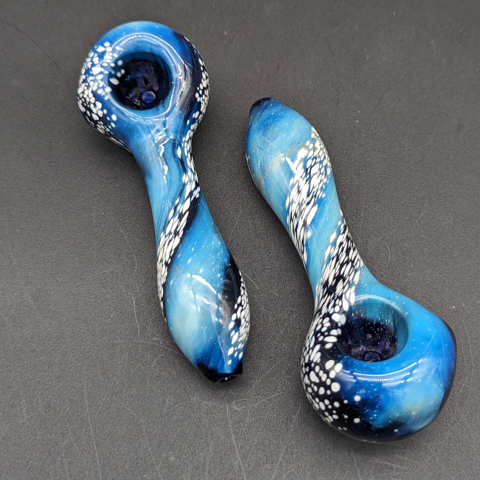 Galaxy Swirl 4.7" Spoon Pipe-Avernic Smoke Shop