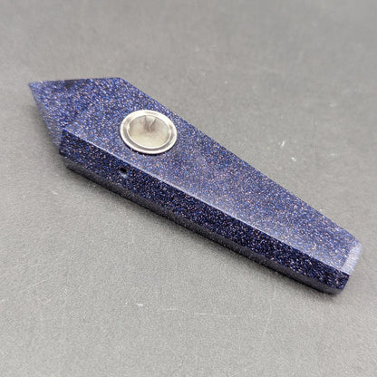 Gemstone Hand Pipe | 4"