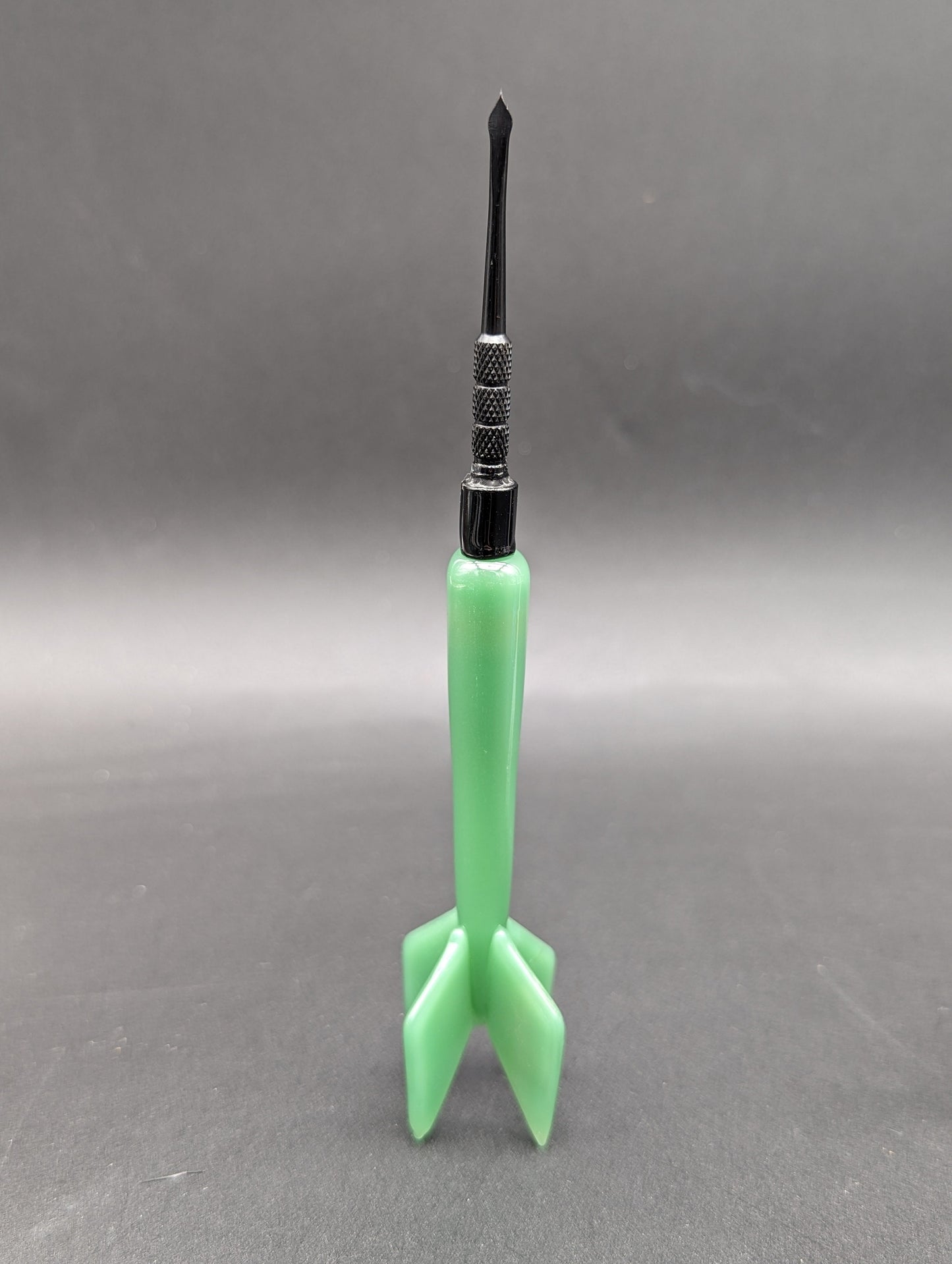 Glass and Metal Dart Shaped Dab Tool-Avernic Smoke Shop