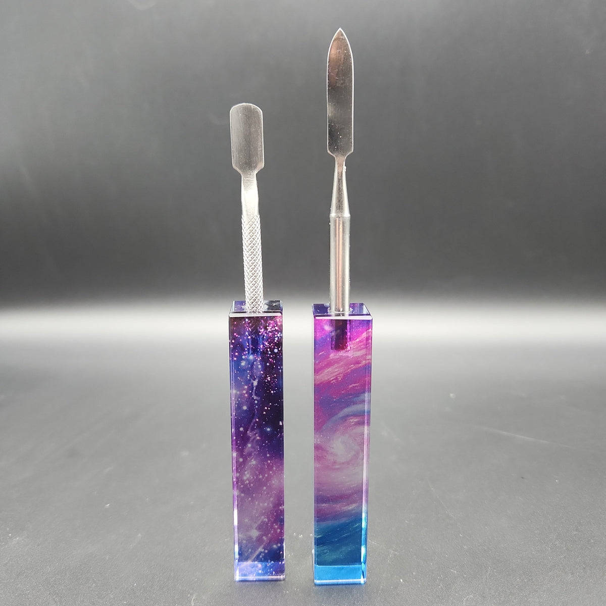 Glass Galaxy Handle Dab Tools-Avernic Smoke Shop