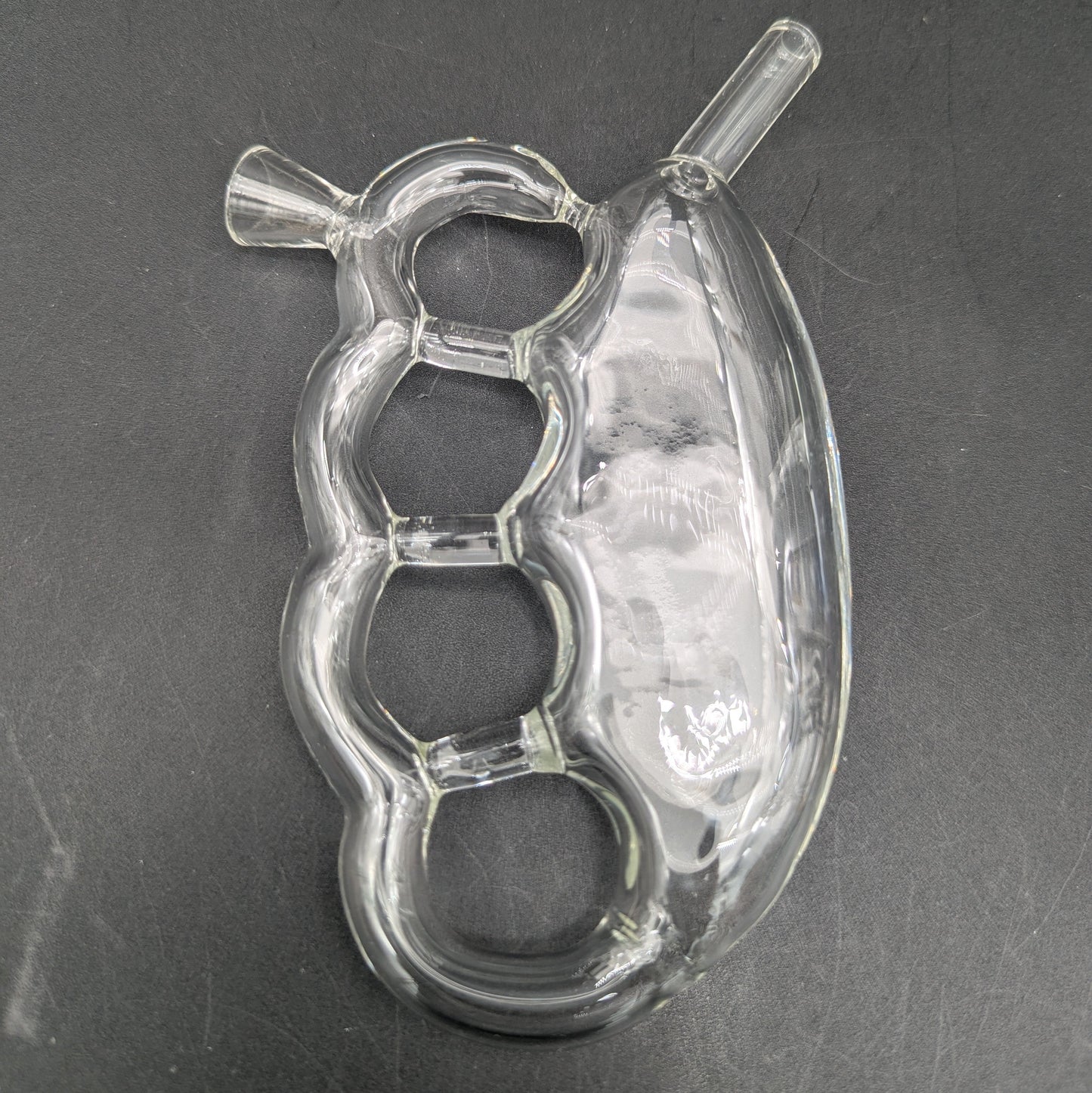 Glass Knuckles Blunt Bubbler-Avernic Smoke Shop