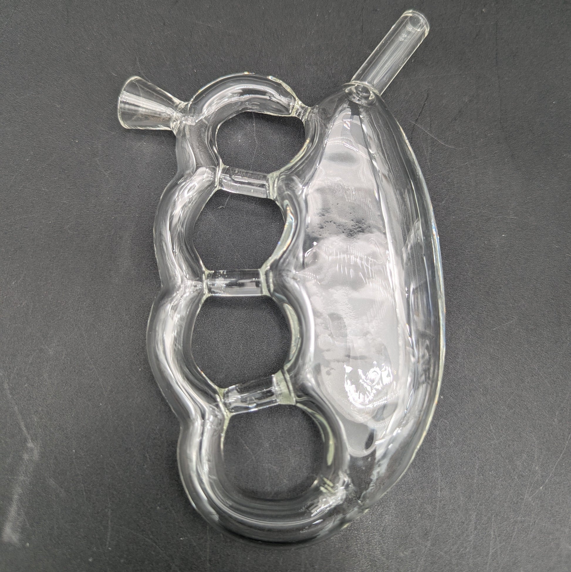 Glass Knuckles Blunt Bubbler-Avernic Smoke Shop