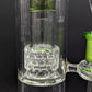 Glasslab 303 16" Dual Perc Straight Tube-Avernic Smoke Shop