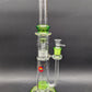 Glasslab 303 16" Dual Perc Straight Tube-Avernic Smoke Shop