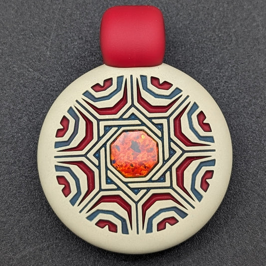 GlassMaze Pendant #2