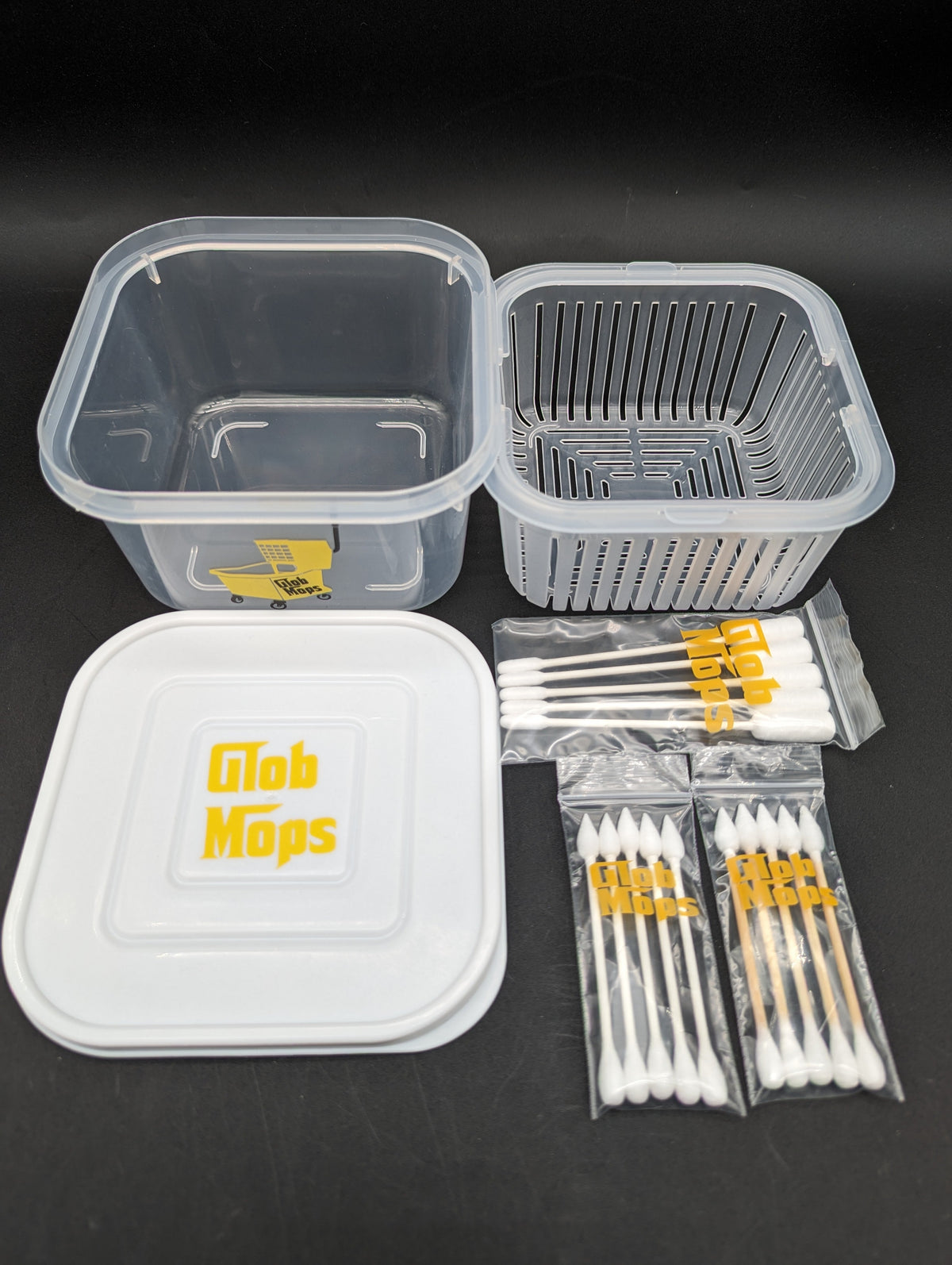 Shipping Container Moop Glob Mops Mop Bucket Cleaning Container – Midnight Distribution