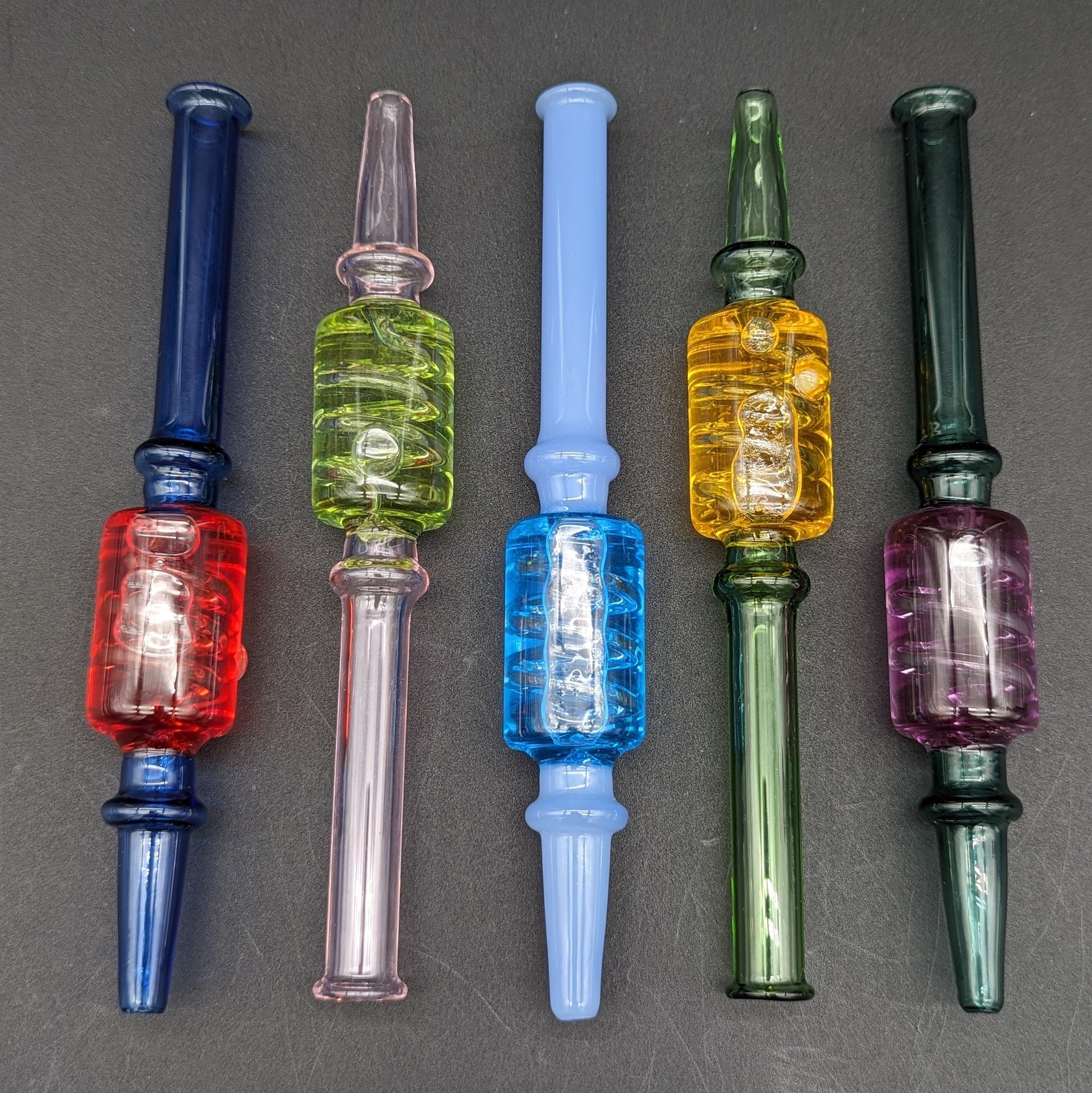 Glycerin Coil Glass Nectar Collector-Avernic Smoke Shop