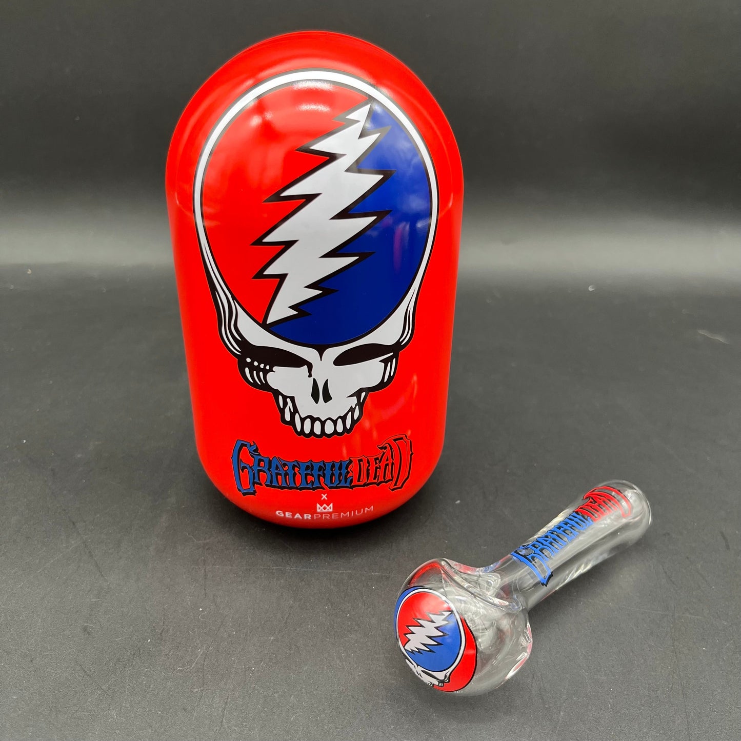 Grateful Dead - 4.5" Spoon Hand Pipe with Collectible Tin