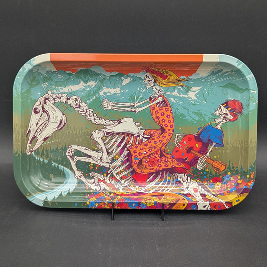 Grateful Dead x Pulsar Metal Rolling Tray | Dead Horse | 11"x7"