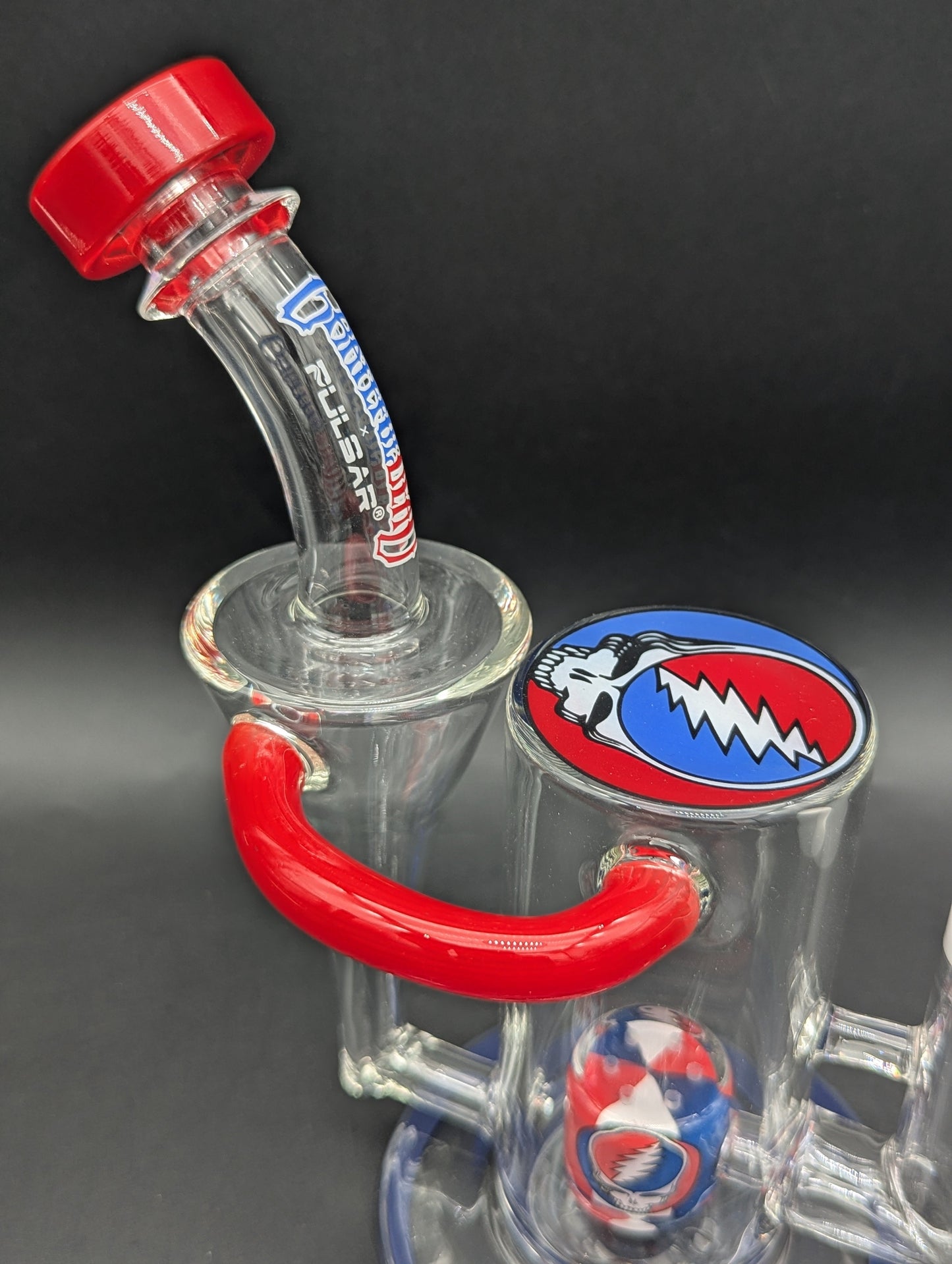 Grateful Dead x Pulsar RBR Glass Recycler Rig Set | 8.5"