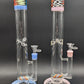 Greek Glass 14" Wig Wag Gridded Inline