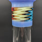 Greek Glass 14" Wig Wag Gridded Inline