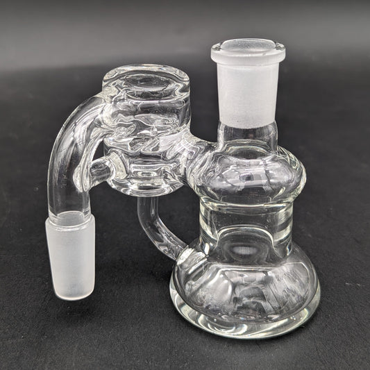 Greek Glass 14mm Ash Catcher w/ Splash Guard-Avernic Smoke Shop
