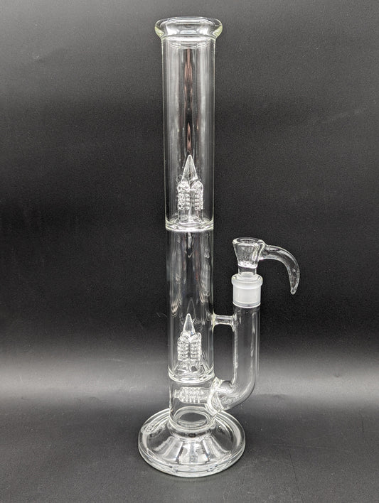 Greek Glass 16" Inline to Inverted 4 Tube