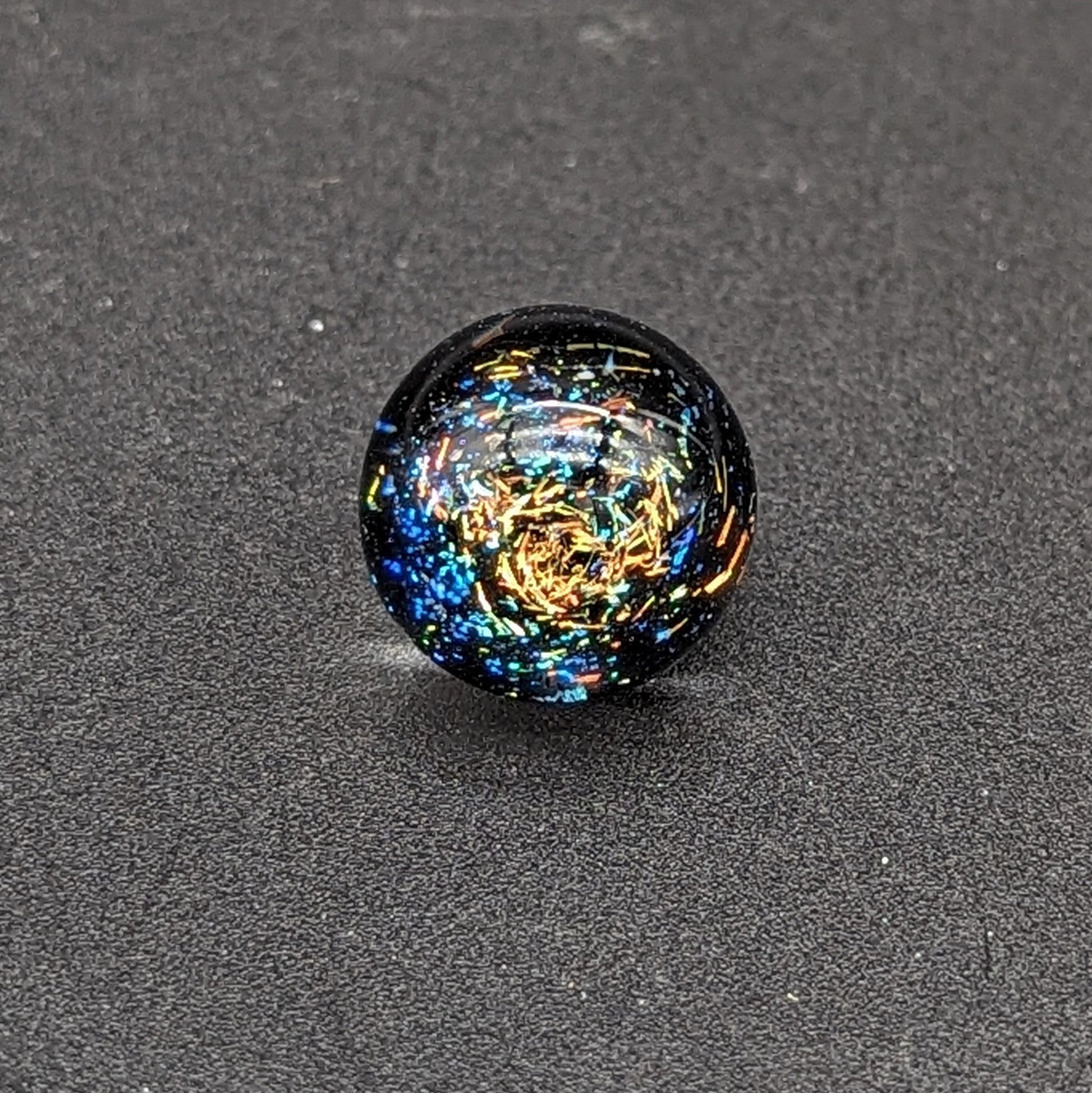 Greek Glass 16mm Dichro Marble-Avernic Smoke Shop