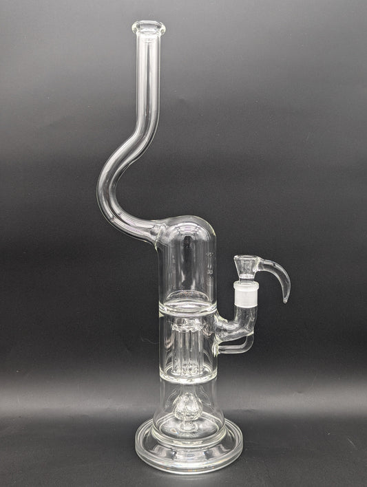 Greek Glass 18" Peyote Pillar Tube