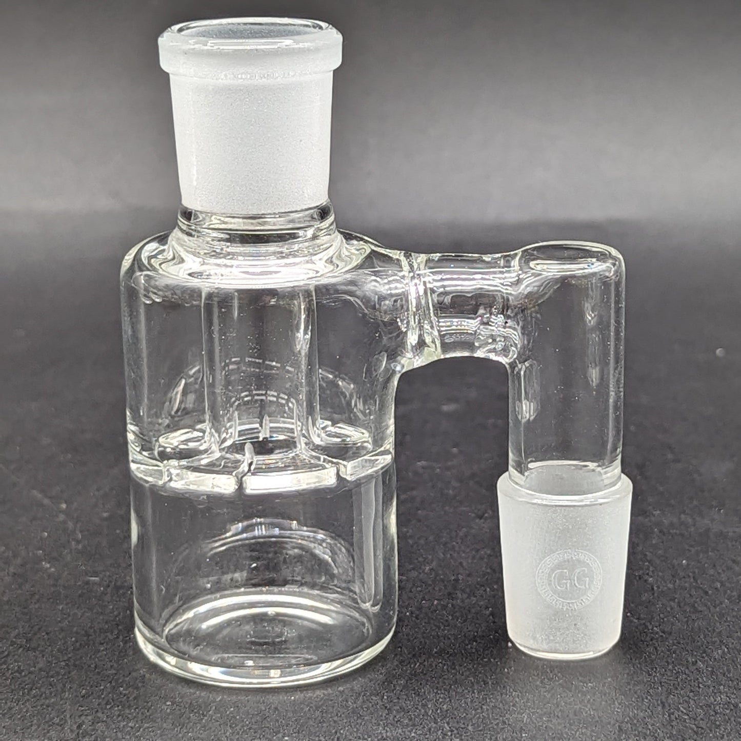 Greek Glass 18mm Dry Ash Catcher-Avernic Smoke Shop