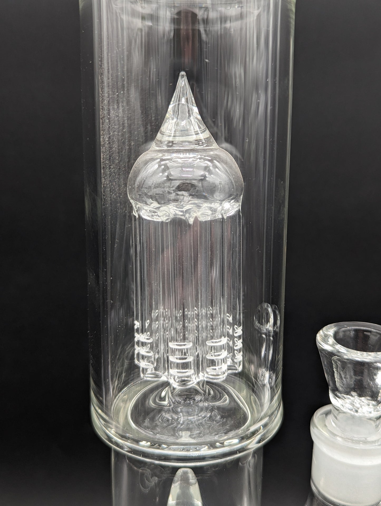 Greek Glass 360 Grid to 8 Arm Tube-Avernic Smoke Shop