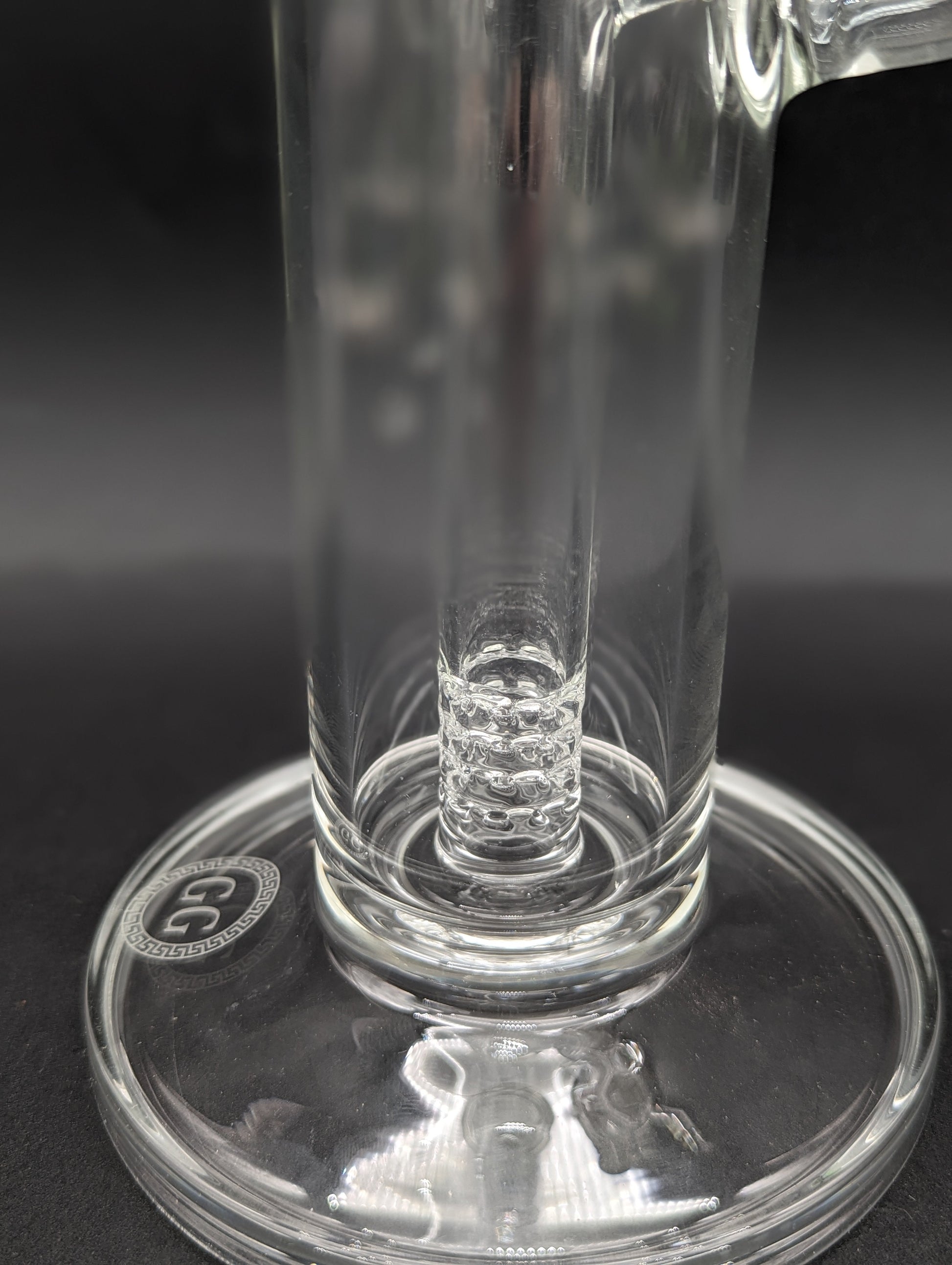 Greek Glass 360 Grid to 8 Arm Tube-Avernic Smoke Shop