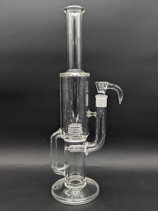 Greek Glass 360º Grid Cap Drop Recycler