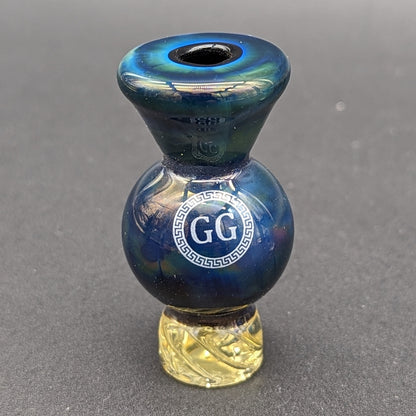 Greek Glass Bubble Spinner Cap