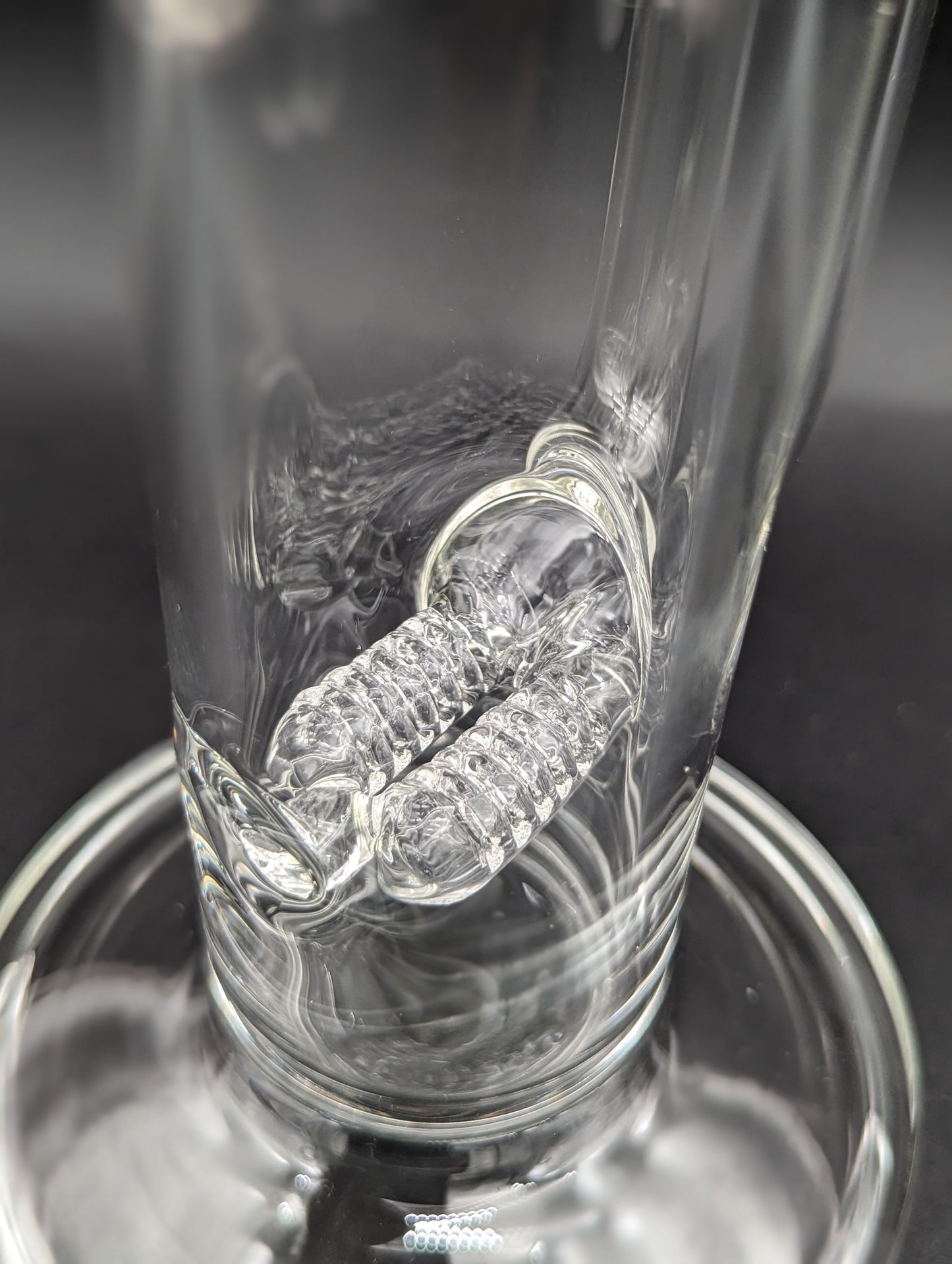 Greek Glass Dual Inline Tube w/ Opal-Avernic Smoke Shop