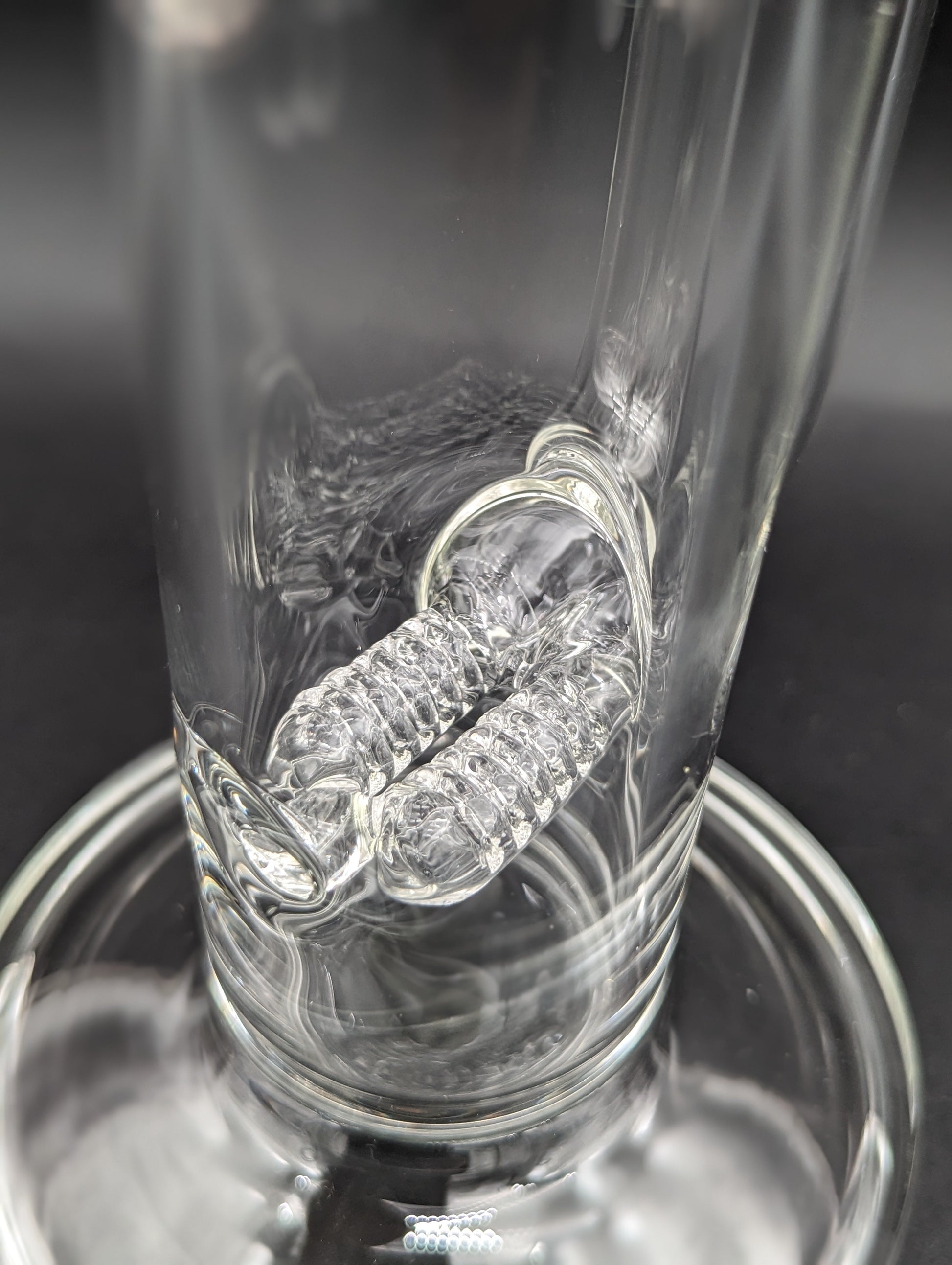 Greek Glass Dual Inline Tube w/ Opal-Avernic Smoke Shop