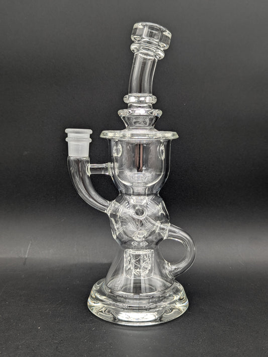 Greek Glass FTK Dab Rig-Avernic Smoke Shop