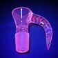 Greek Glass Full Color 18mm 4 Hole Slide