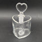 Greek Glass Heart Shaped Qtip & Iso Holder-Avernic Smoke Shop