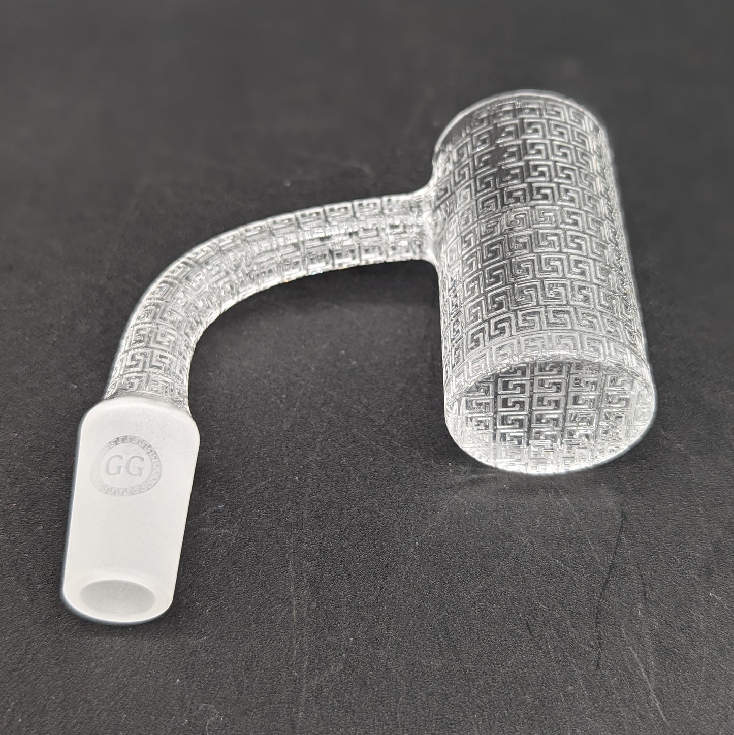 Greek Glass HQ Deep Etched Banger 14mm-Avernic Smoke Shop