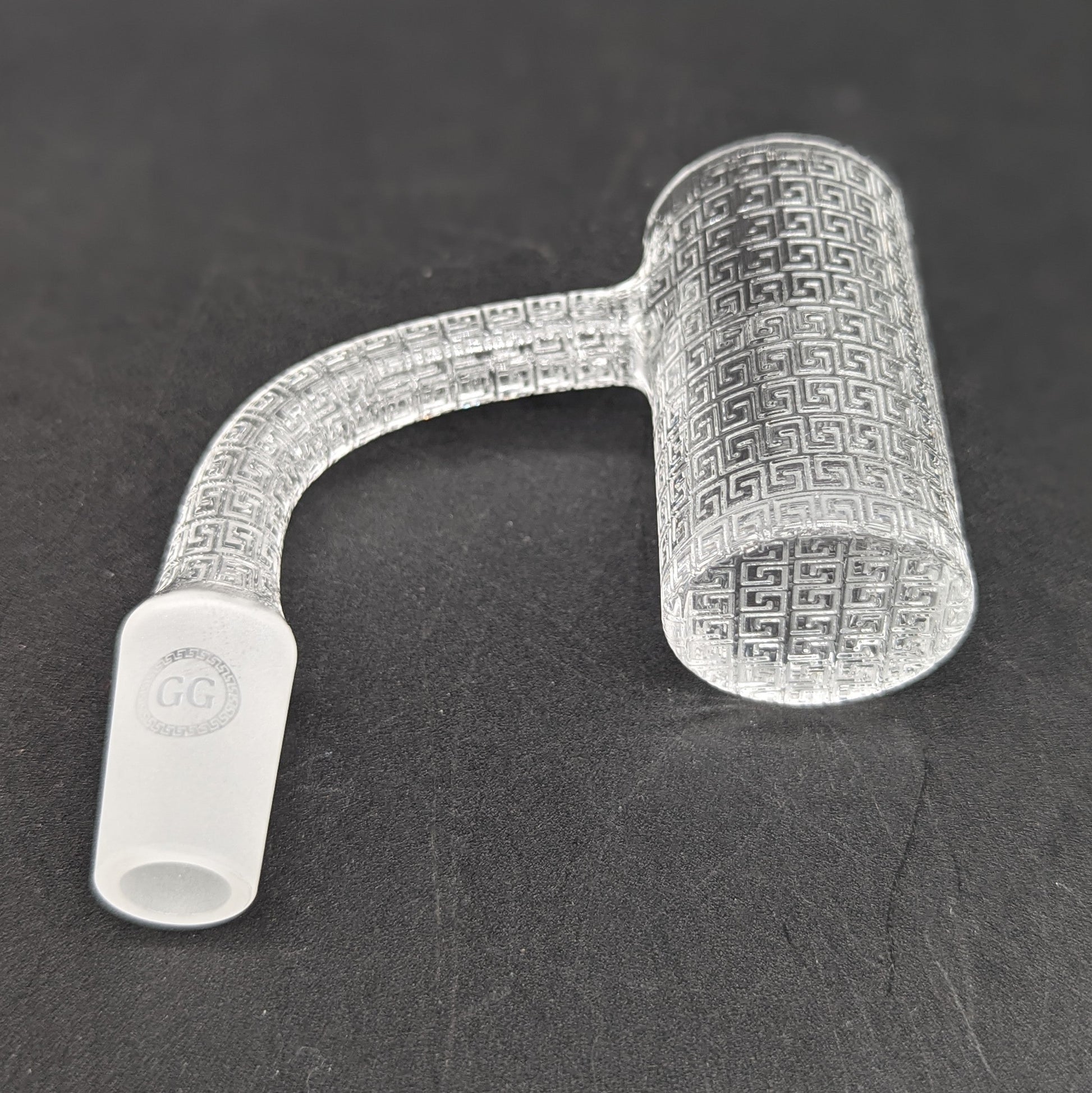 Greek Glass HQ Deep Etched Banger 14mm-Avernic Smoke Shop