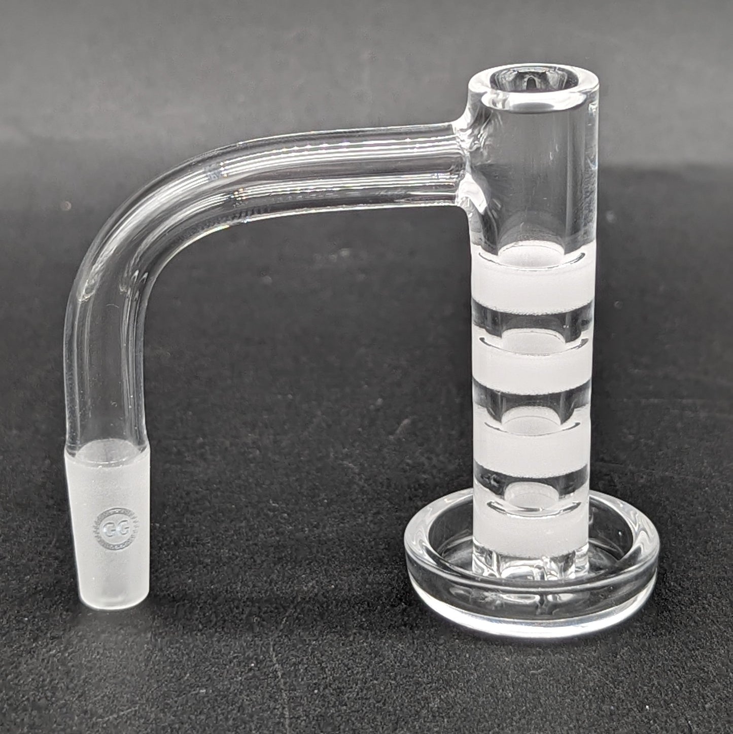 Greek Glass HQ Zebra Tower 10mm-Avernic Smoke Shop