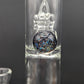 Greek Glass Inline to 360 Grid Cap Tube w/ Marble