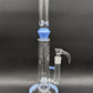 Greek Glass Kingstem Perc w/ Splash Guard-Avernic Smoke Shop