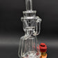 Greek Glass Puffco Dual Uptake Recycler-Avernic Smoke Shop