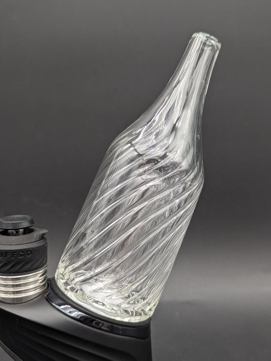 Greek Glass Puffco Scallop Attachment-Avernic Smoke Shop