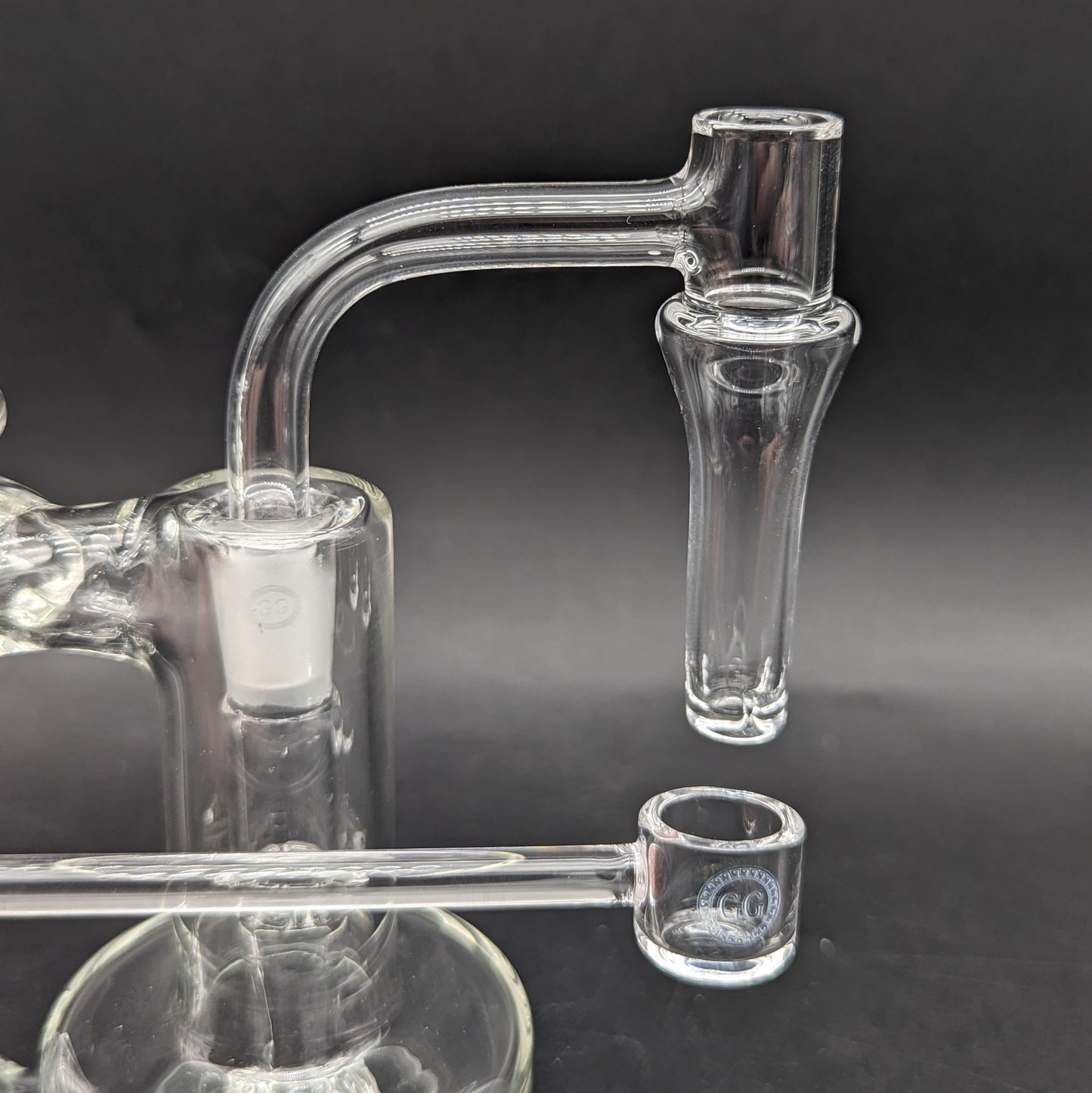 Greek Glass Quartz Terp Feeder Set 14mm-Avernic Smoke Shop