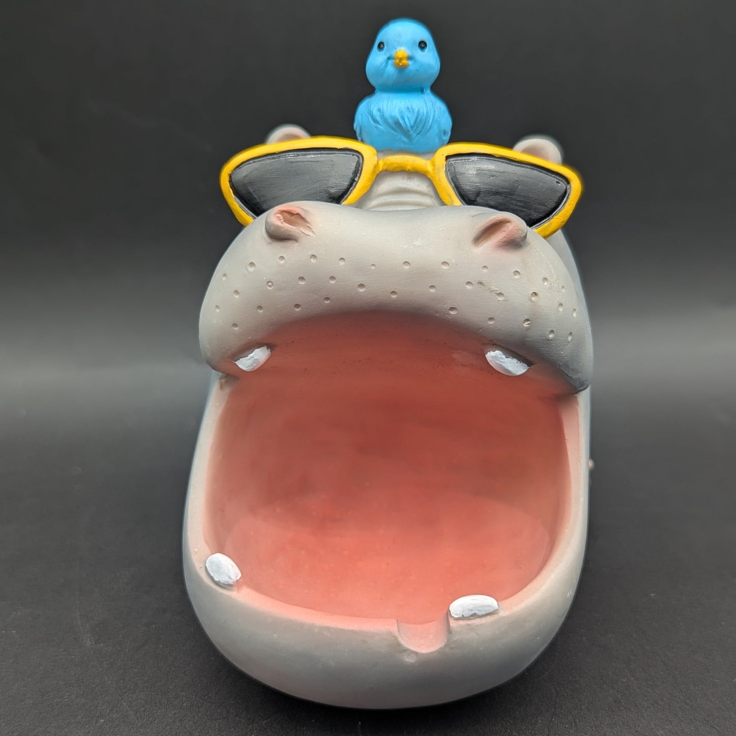 Happenin' Hippo Polyresin Ashtray