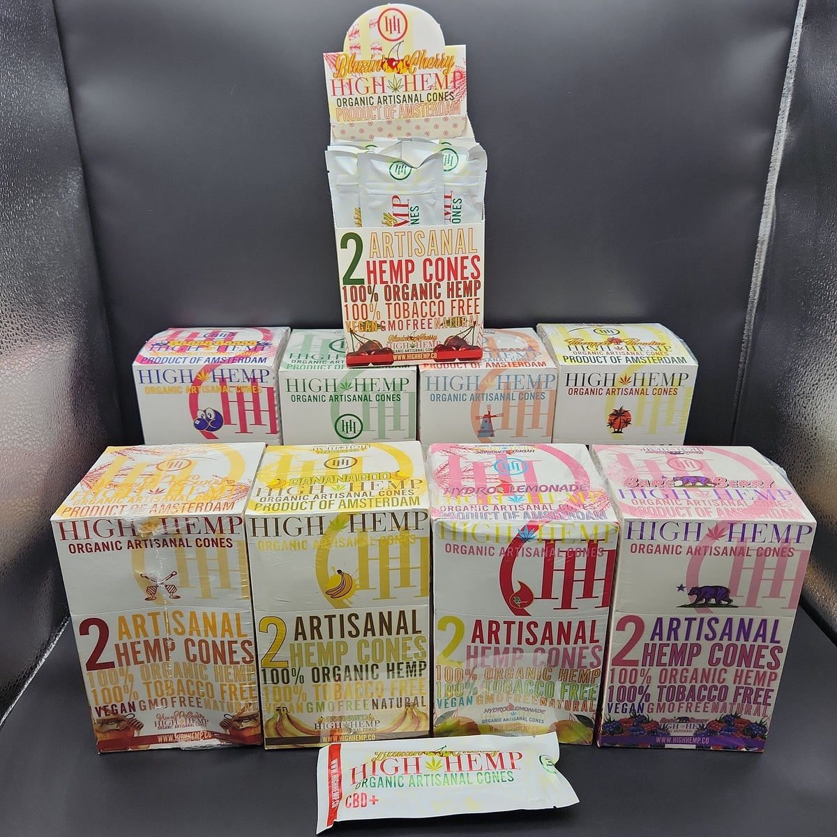 High Hemp Cones - Box of 15-Avernic Smoke Shop
