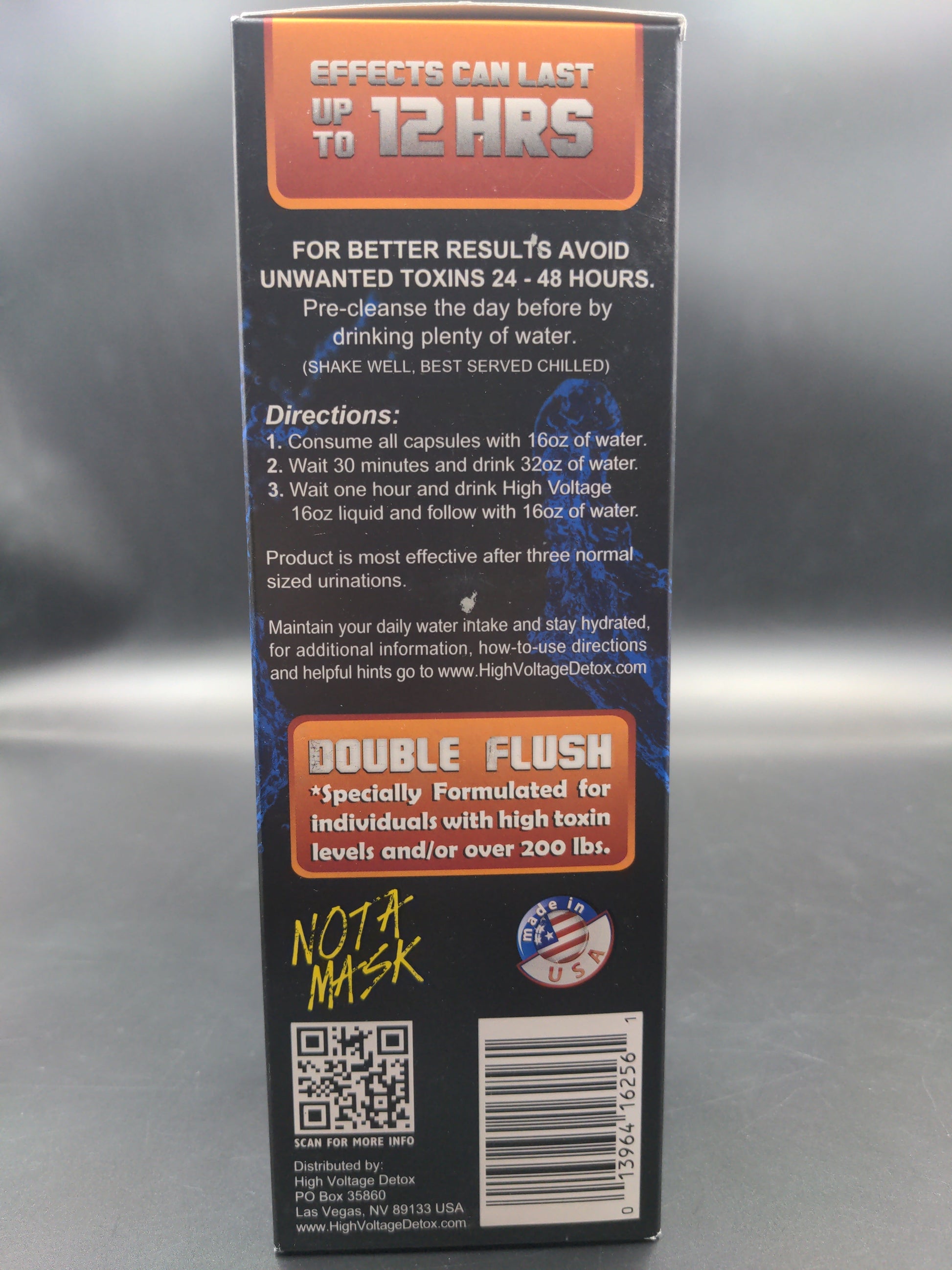High Voltage Detox Double Flush-Avernic Smoke Shop