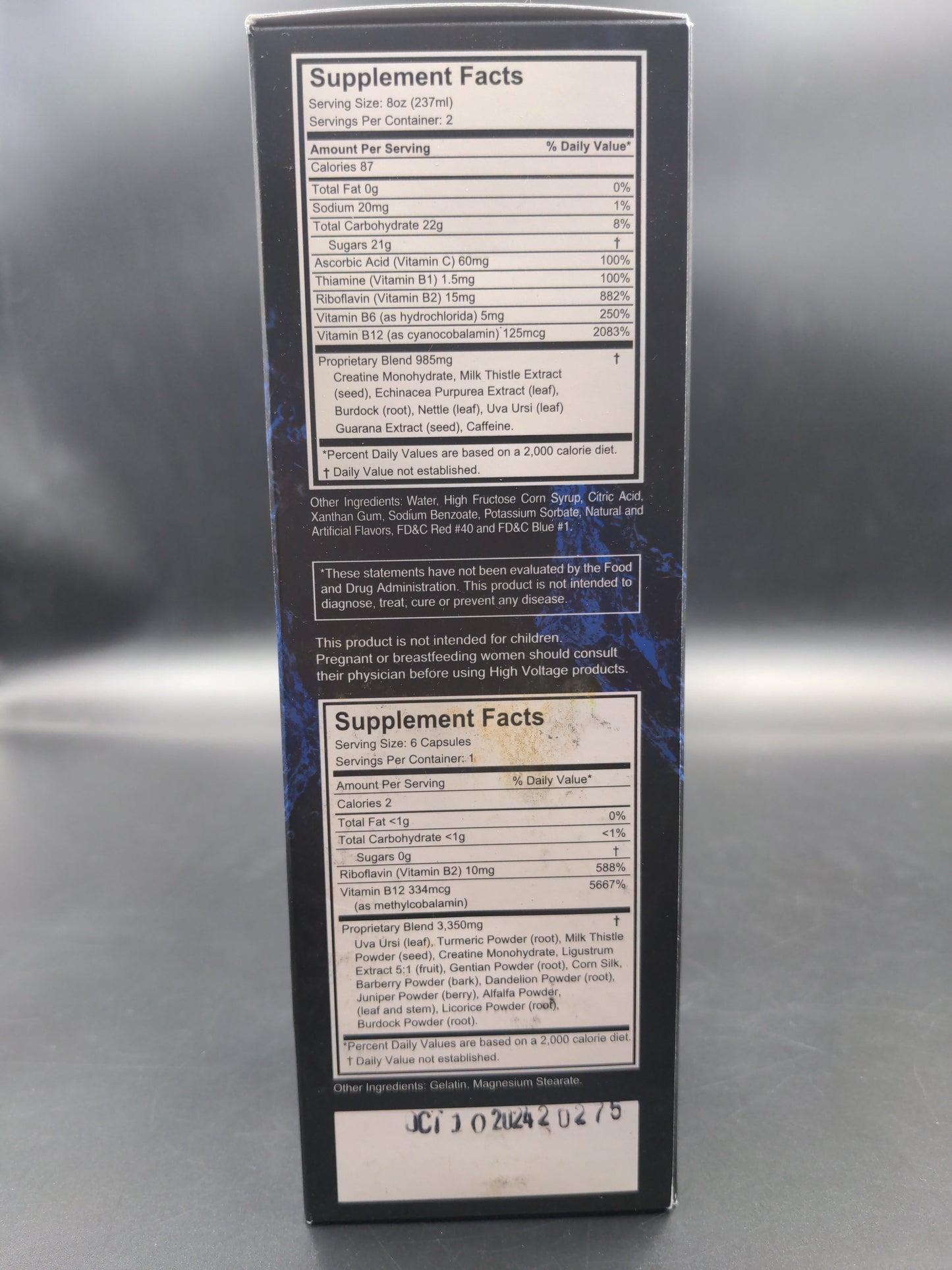 High Voltage Detox Double Flush-Avernic Smoke Shop