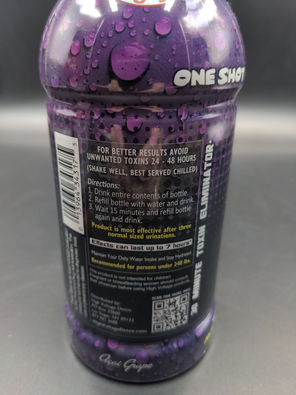 High Voltage Premium Detox Drink 16oz-Avernic Smoke Shop