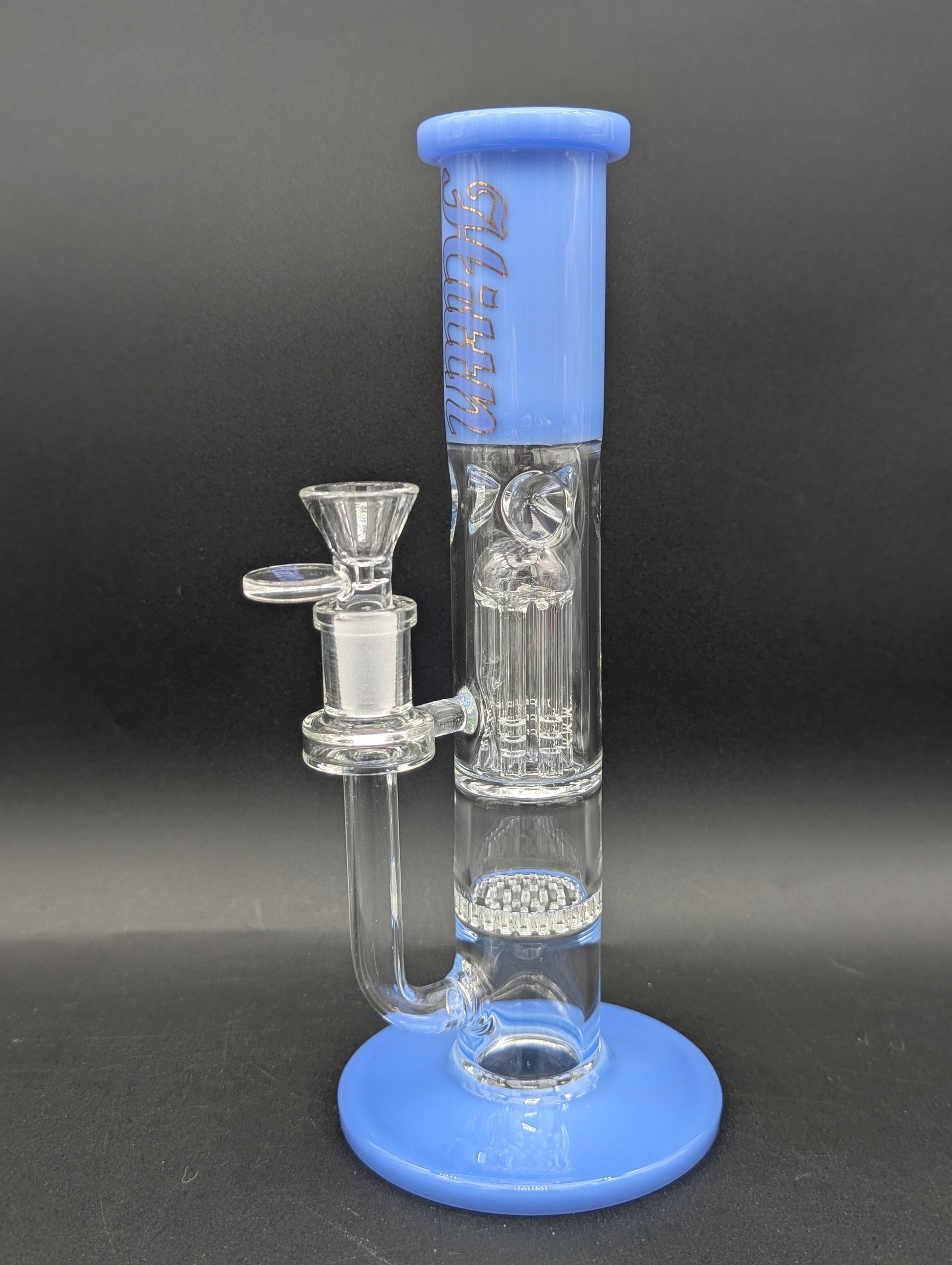 Hittin Glass 10" Honeycomb Tree Straight Tube-Avernic Smoke Shop