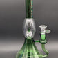 Hittin Glass 10" Showerhead Matrix Beaker-Avernic Smoke Shop